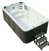 XXL Luxus Led Swim Spa 400x230cm Whirlpool +Gegenstromanlage Outdoor Schwimmbad