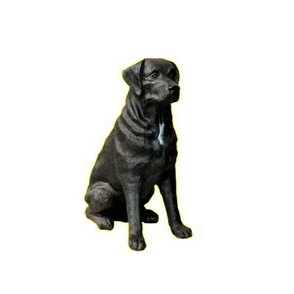 XL Premium Labrador in lebensgross 70cm hoch Hund Garten Deko-Figur lebensecht