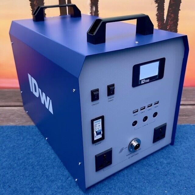 Premium MEGA Solar Powerstation 1800W / 1380Wh Stromspeicher-Generator Inverter